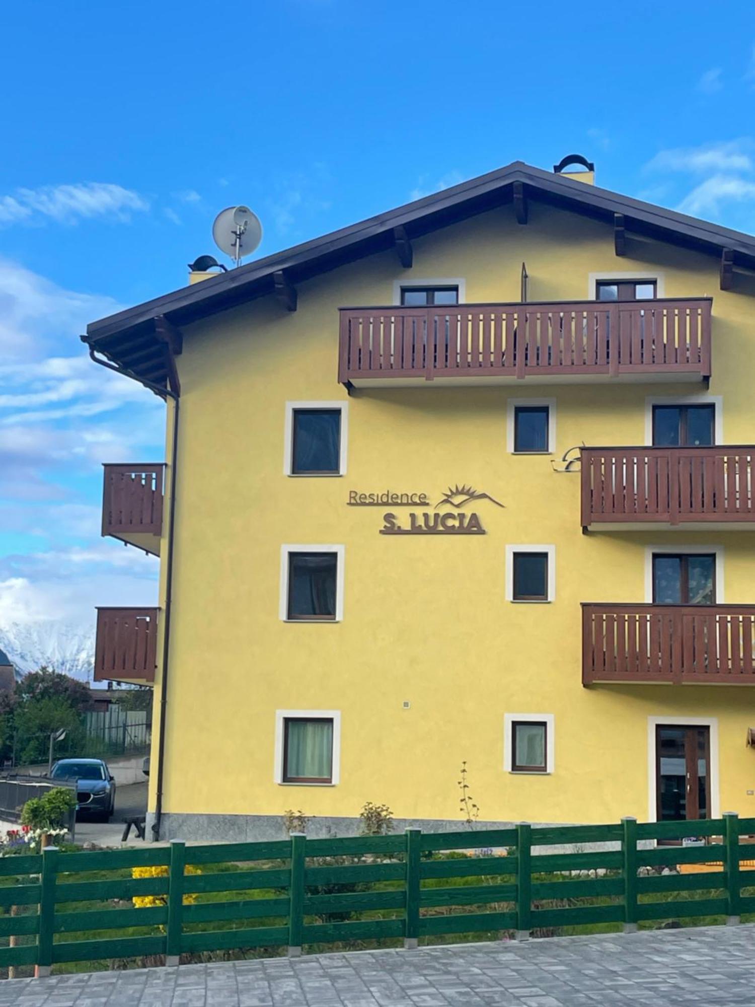 Residence S Lucia - Appartamenti Alle Porte Di Bormio Valdisotto Eksteriør billede